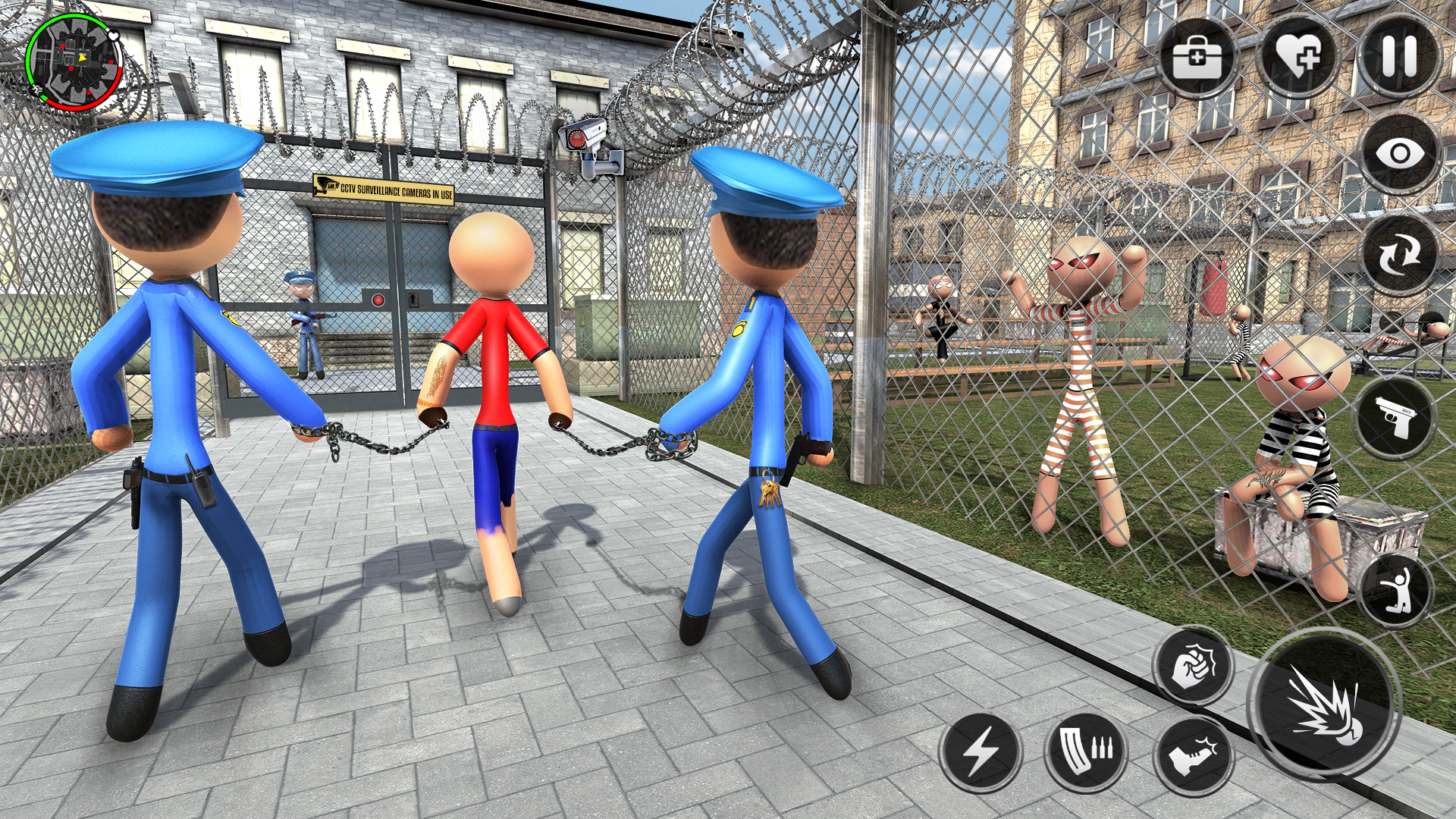 اسکرین شات 8 بازی Spider Stick Hero Prison Break