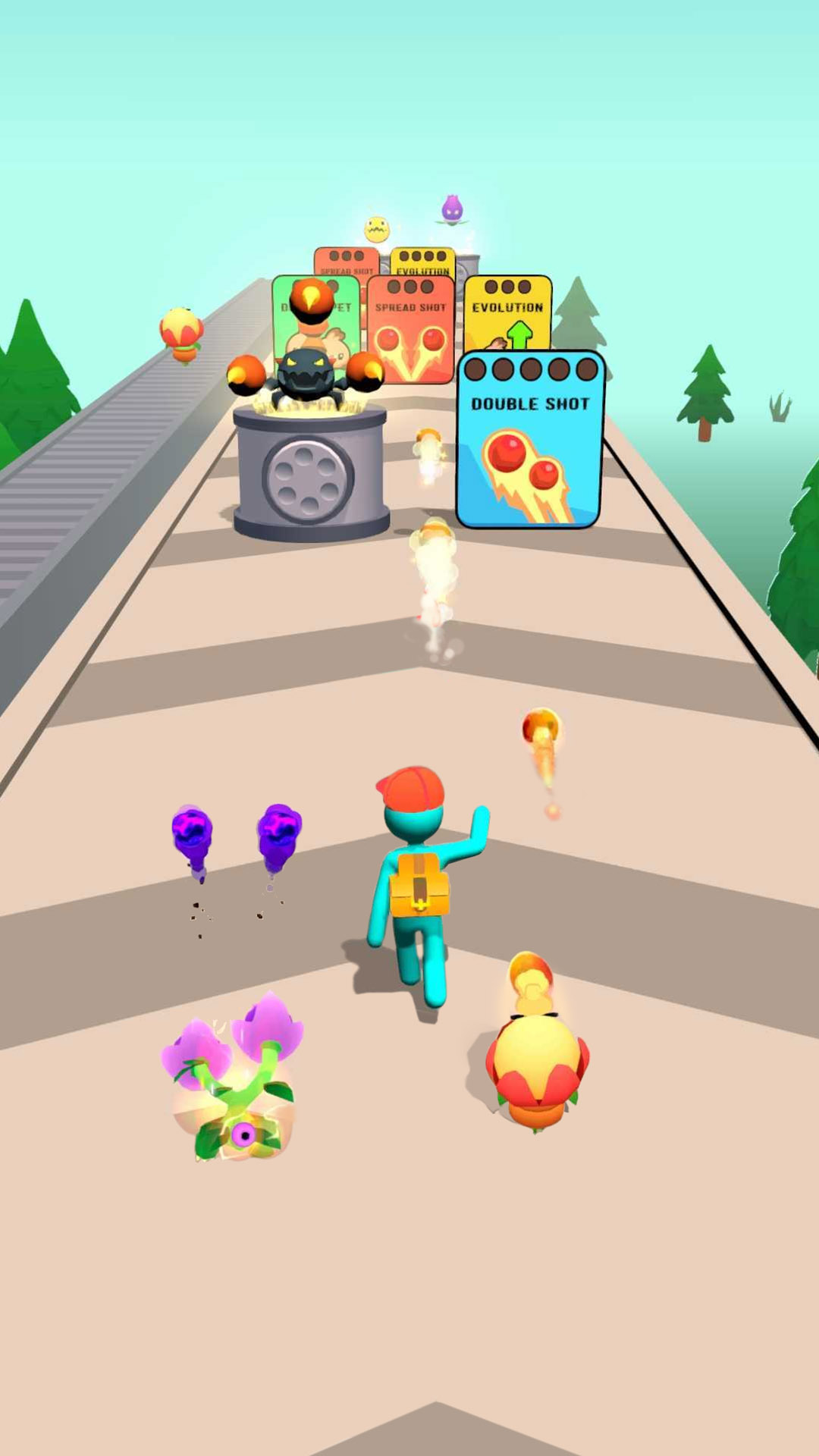 اسکرین شات 1 بازی Monster Evolution Run & Battle