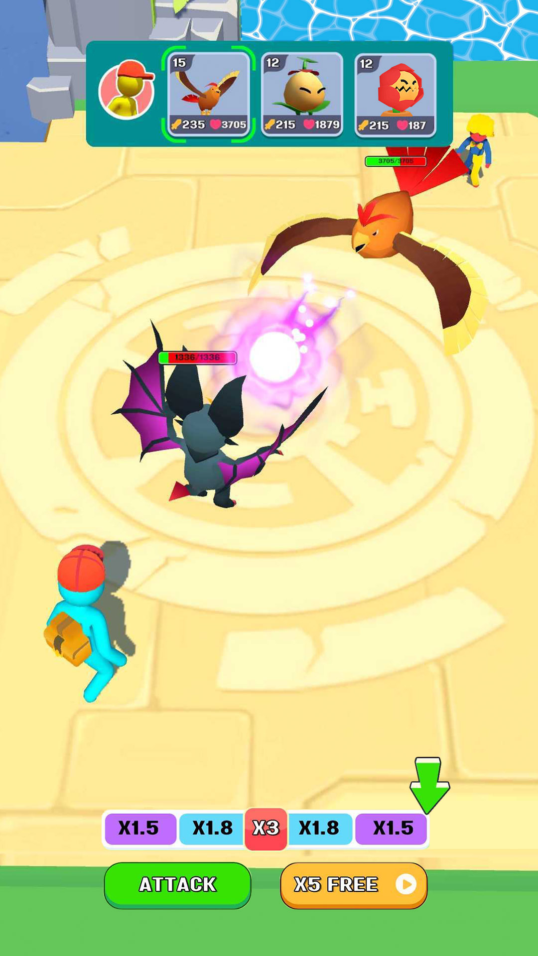 اسکرین شات 5 بازی Monster Evolution Run & Battle