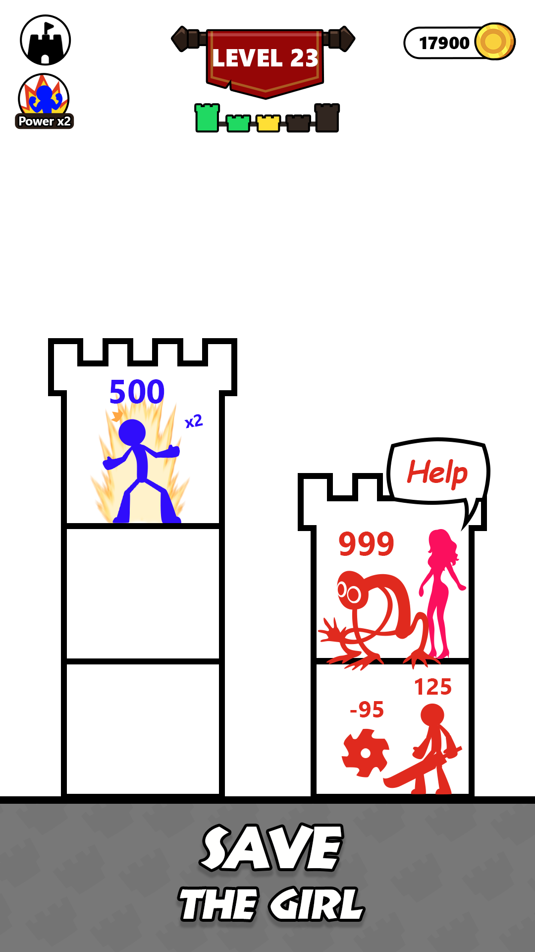 اسکرین شات 5 بازی Stick Tower Hero War