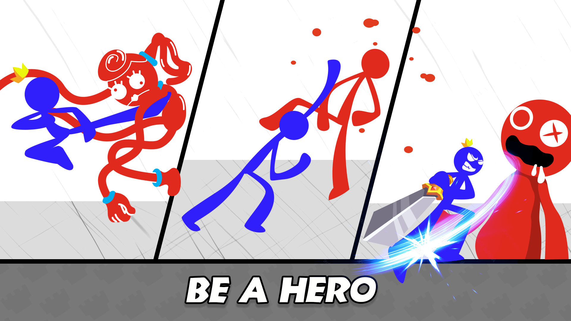 اسکرین شات 1 بازی Stick Tower Hero War