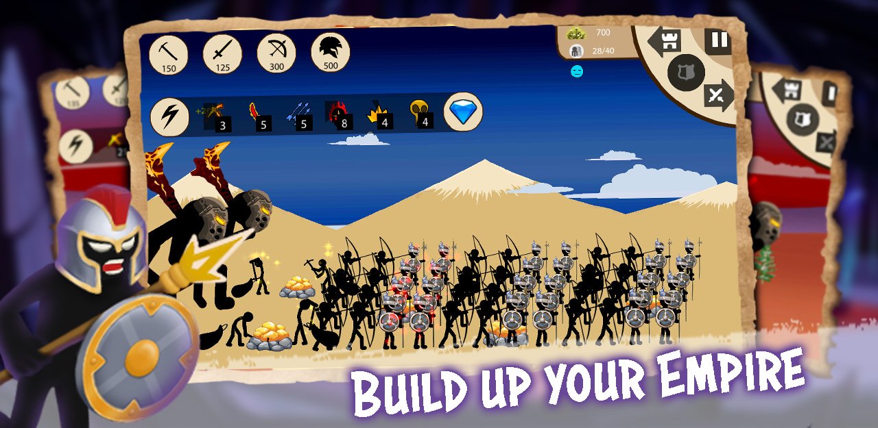 اسکرین شات 4 بازی Stickman Of War - Stick Battle