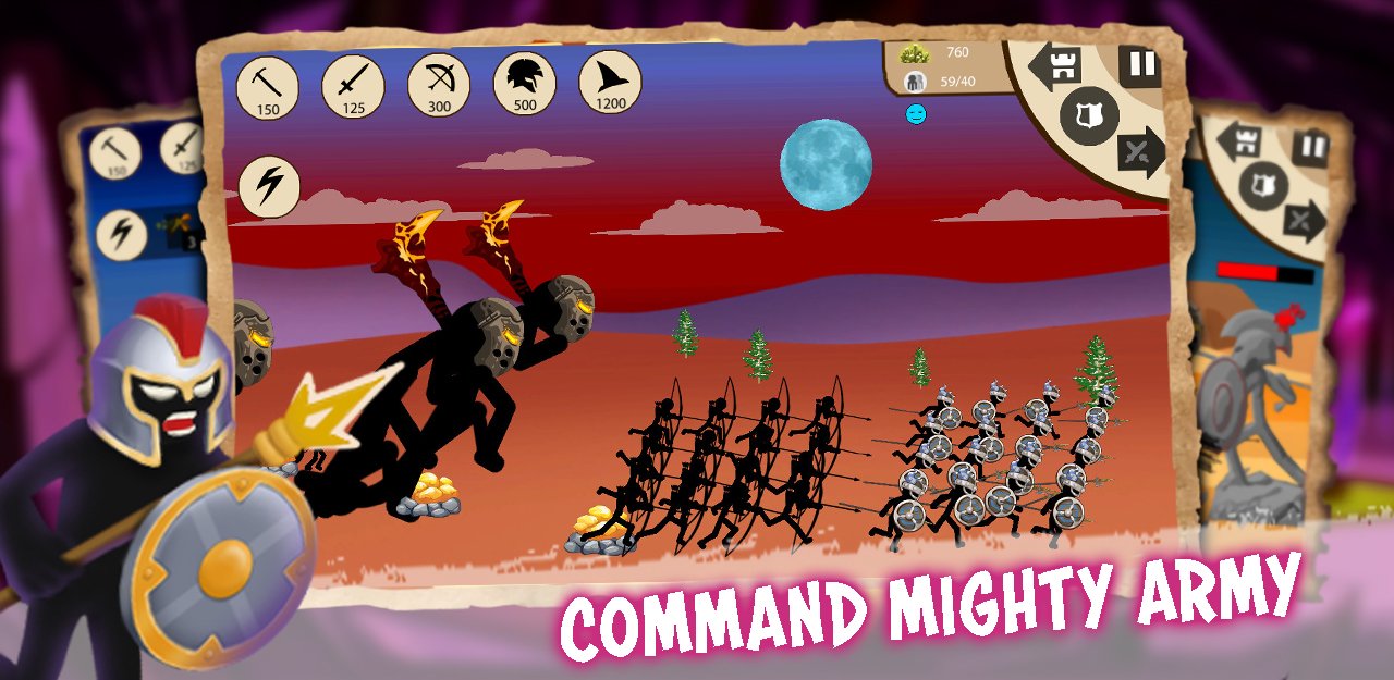 اسکرین شات 7 بازی Stickman Of War - Stick Battle