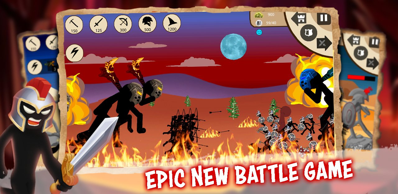 اسکرین شات 6 بازی Stickman Of War - Stick Battle