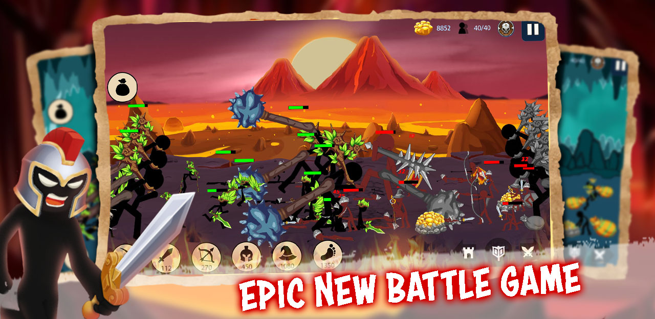اسکرین شات 7 بازی Stickman Of War - Stick Battle