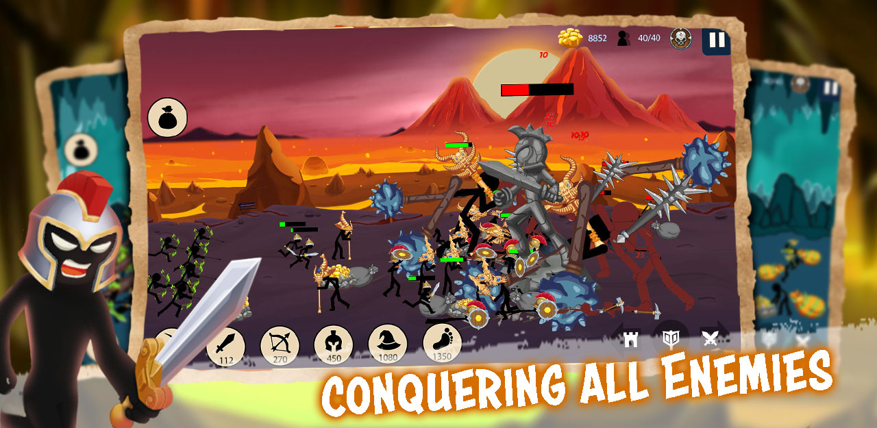 اسکرین شات 6 بازی Stickman Of War - Stick Battle
