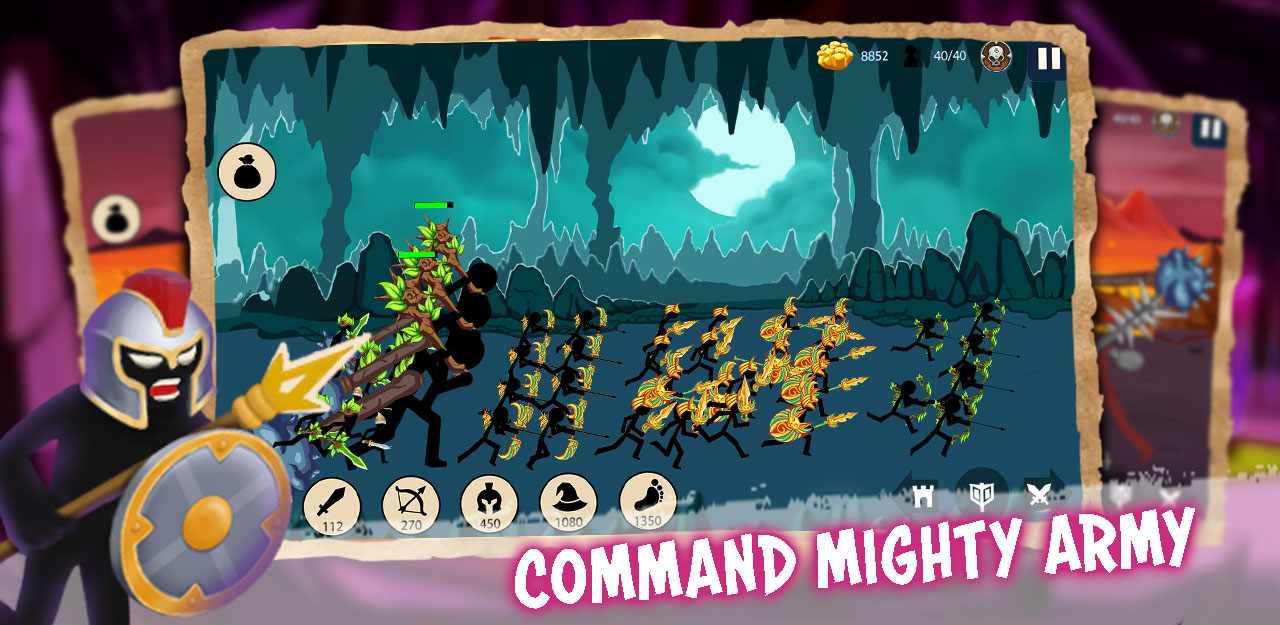 اسکرین شات 5 بازی Stickman Of War - Stick Battle