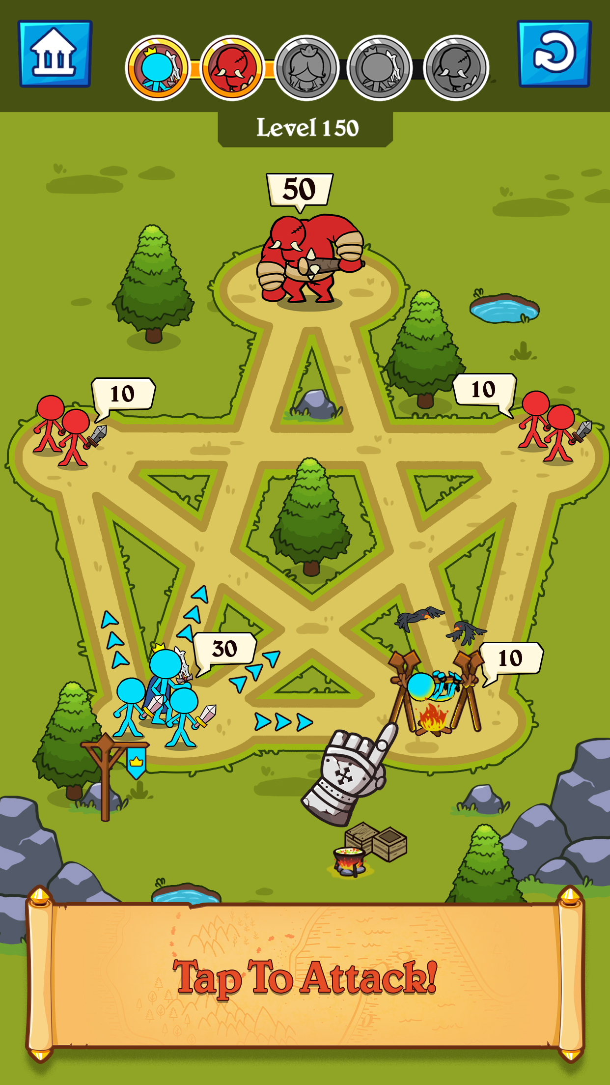 اسکرین شات 4 بازی Stick Clash