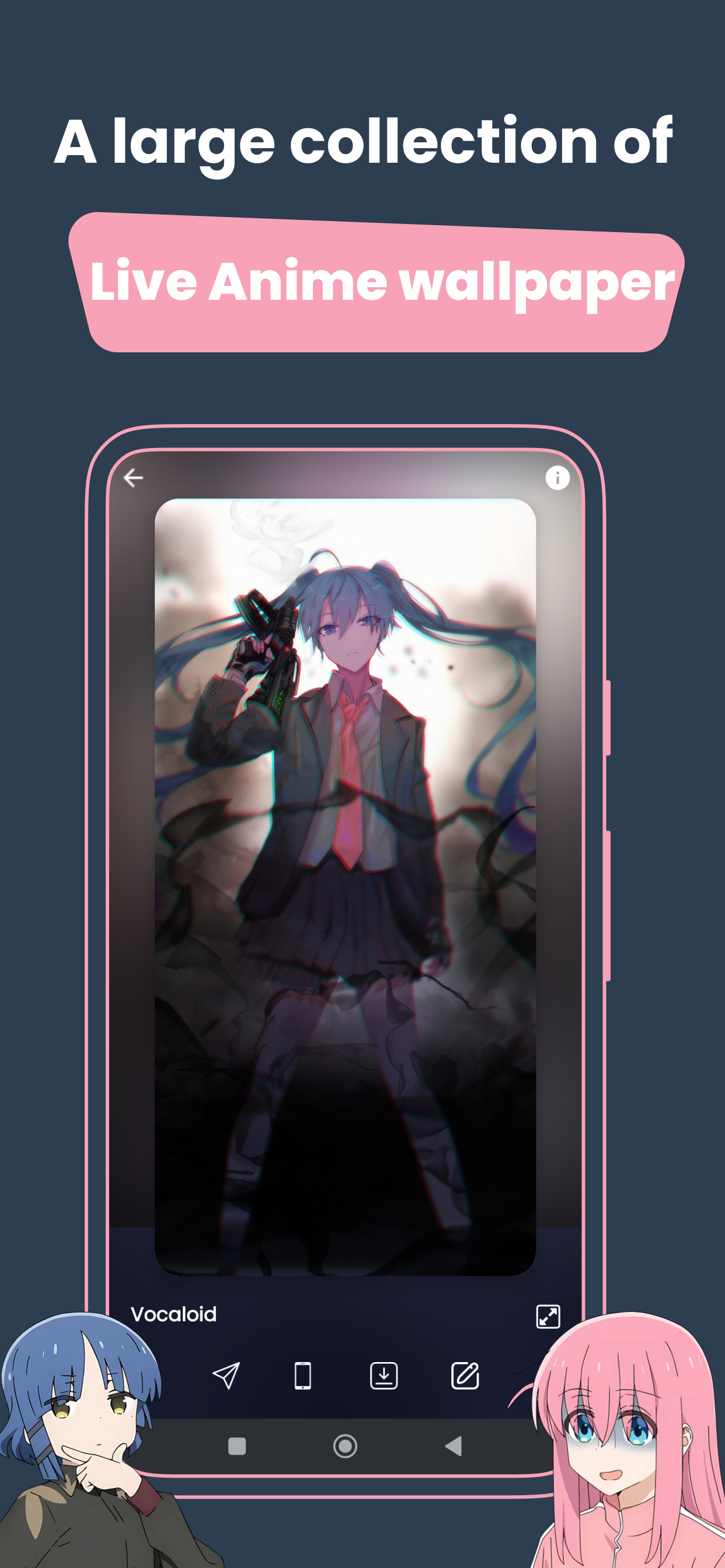 اسکرین شات 7 برنامه Anime Stickers For WASticker