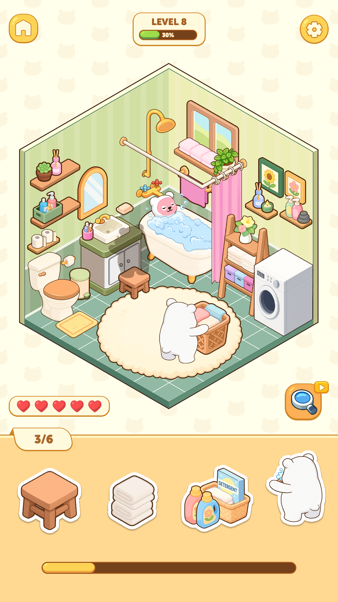 اسکرین شات 5 بازی Dreamy Sticker: Room Decor