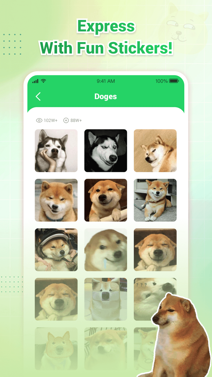 اسکرین شات 4 برنامه fun WASticker