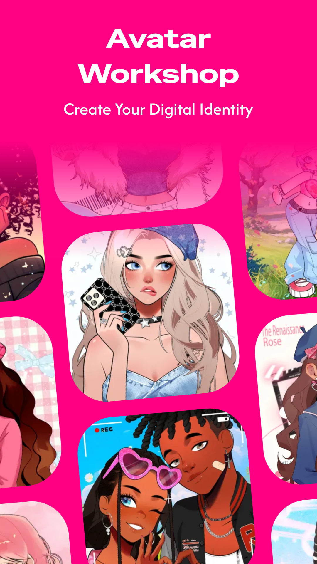 اسکرین شات 1 برنامه Neku: OC character creator