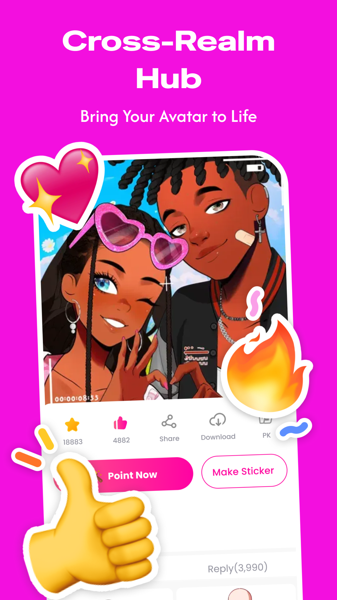 اسکرین شات 6 برنامه Neku: OC character creator