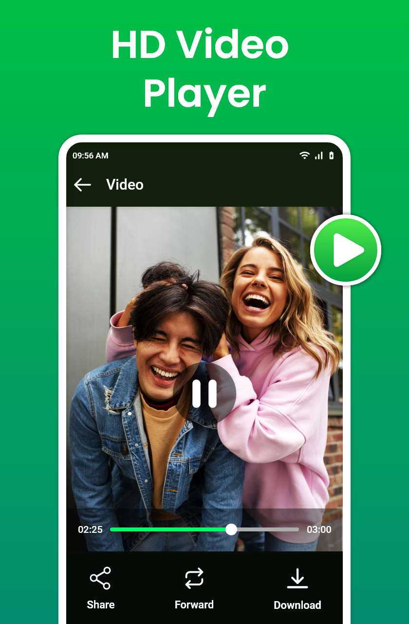 اسکرین شات 3 برنامه Save Status - Video Downloader