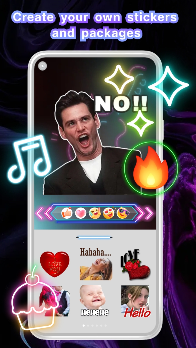 اسکرین شات 1 برنامه StickTok - animation sticker