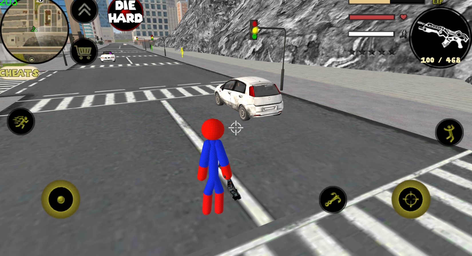 اسکرین شات 2 بازی Stickman spider Story Hero