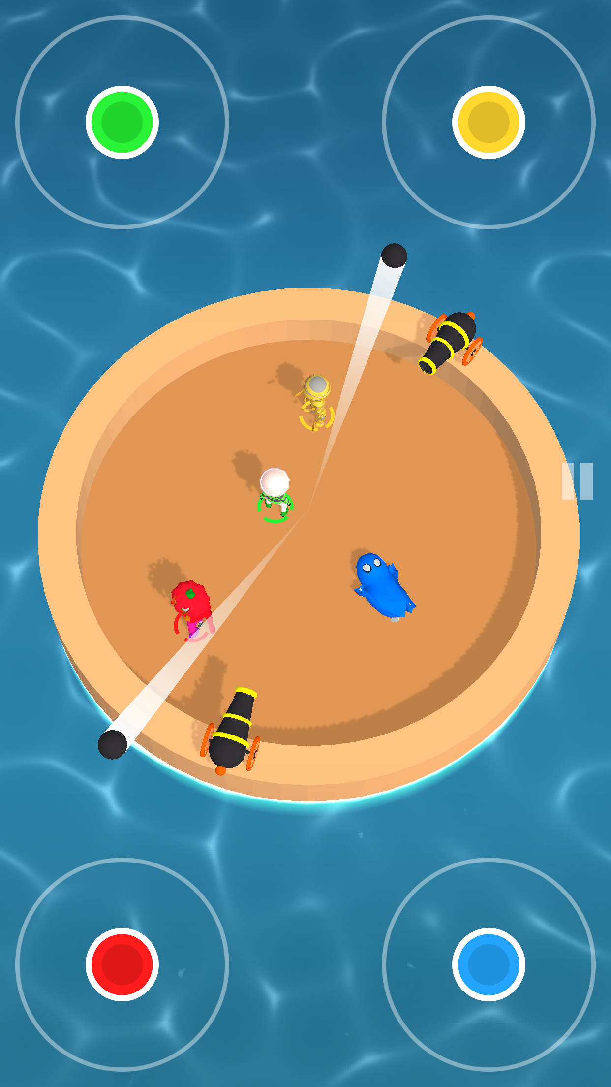 اسکرین شات 1 بازی Stick Games Party: 4 players