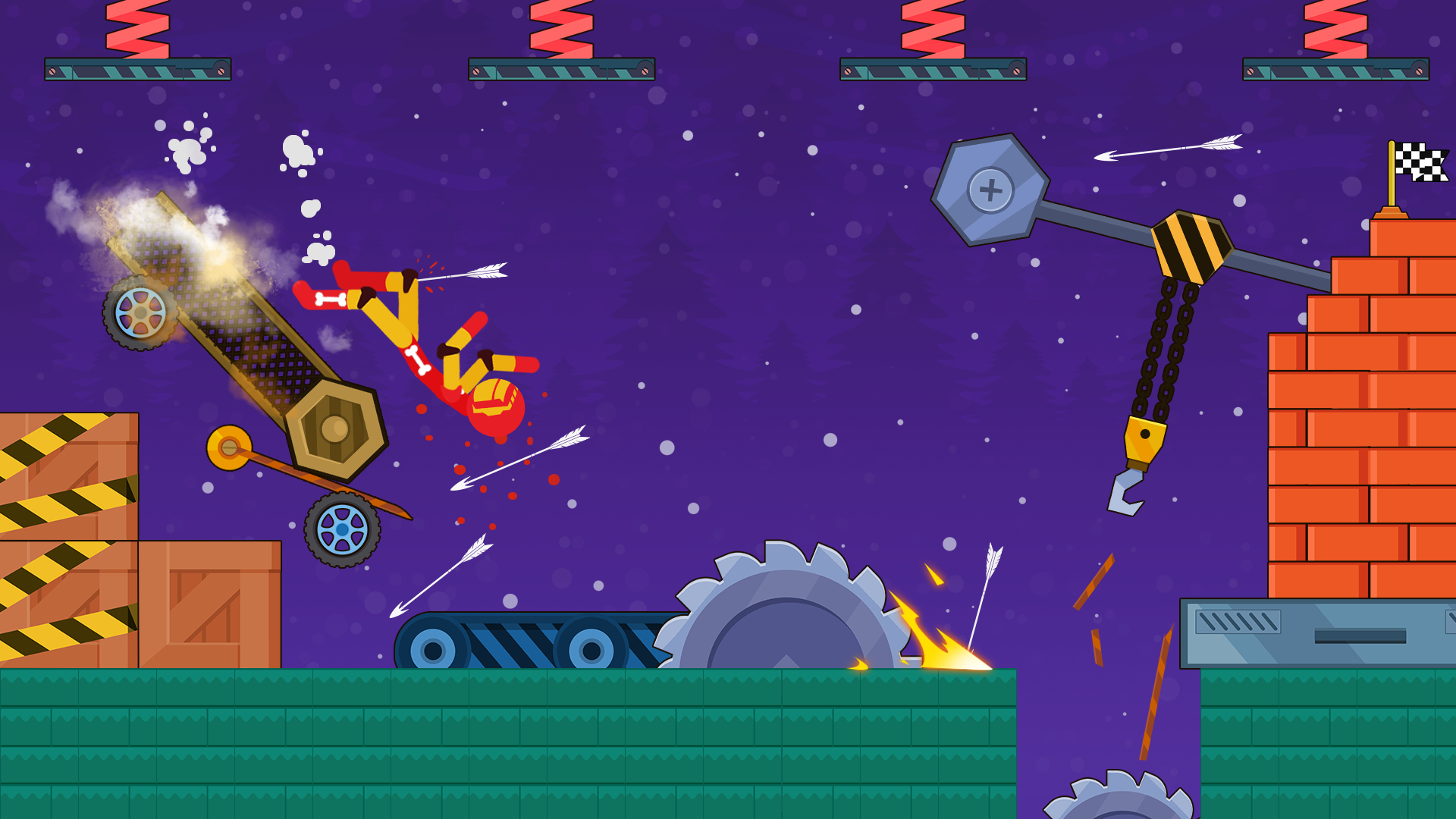 اسکرین شات 5 بازی Stickman Destroy