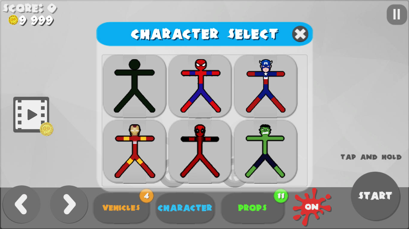اسکرین شات 7 بازی Stickman Destruction 3 Heroes