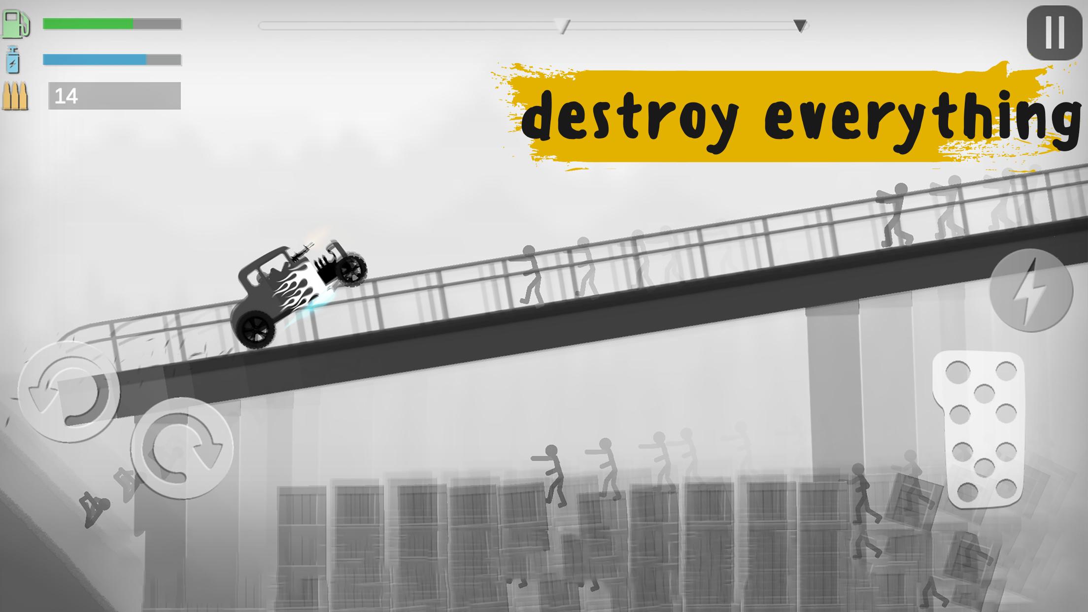 اسکرین شات 5 بازی Stick Destruction Zombie