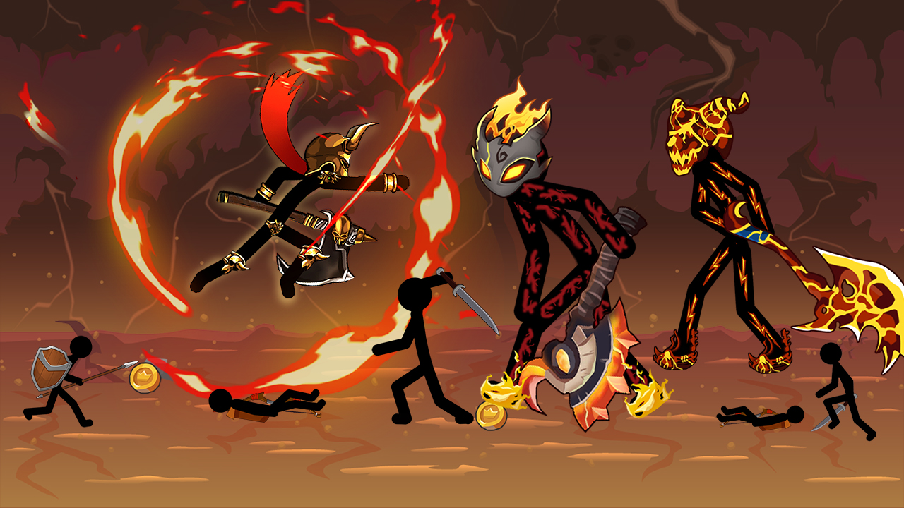 اسکرین شات 4 بازی Stick Giant: Army Battle