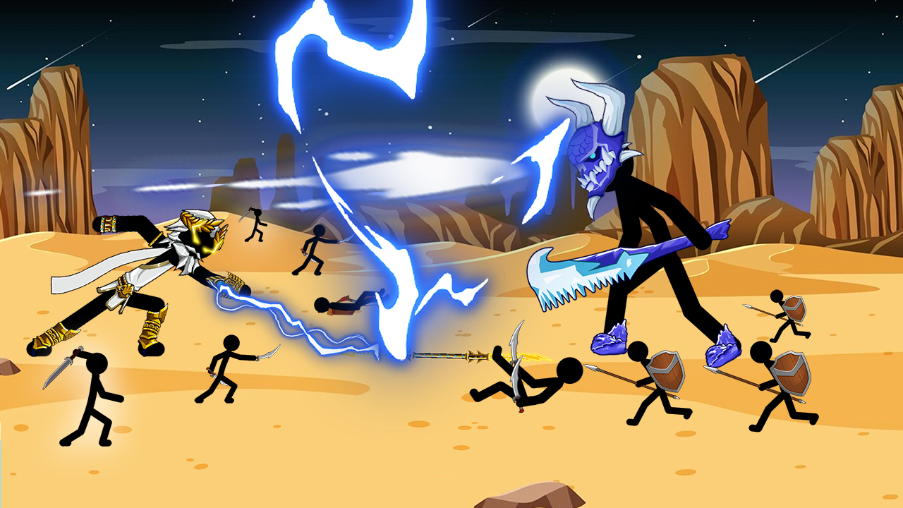 اسکرین شات 3 بازی Stick Giant: Army Battle