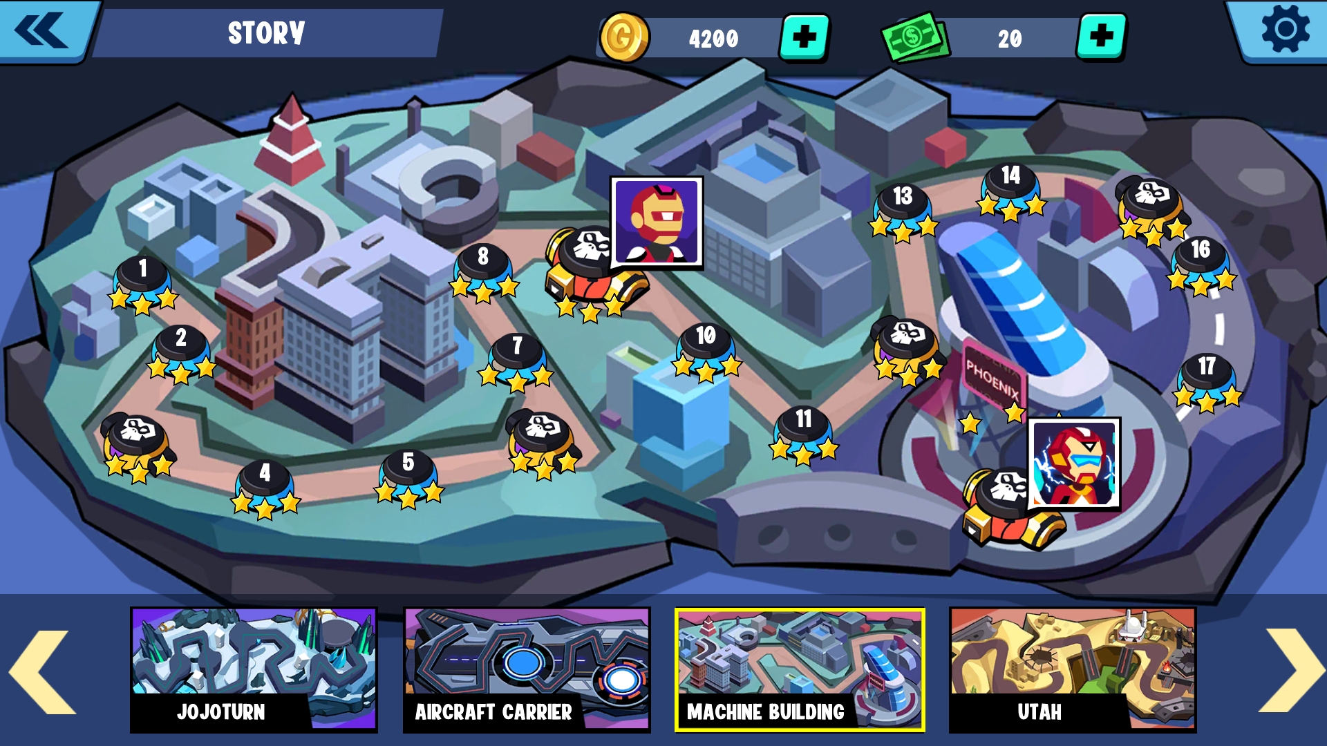 اسکرین شات 7 بازی Stickman Heroes Fight - Super Stick Warriors