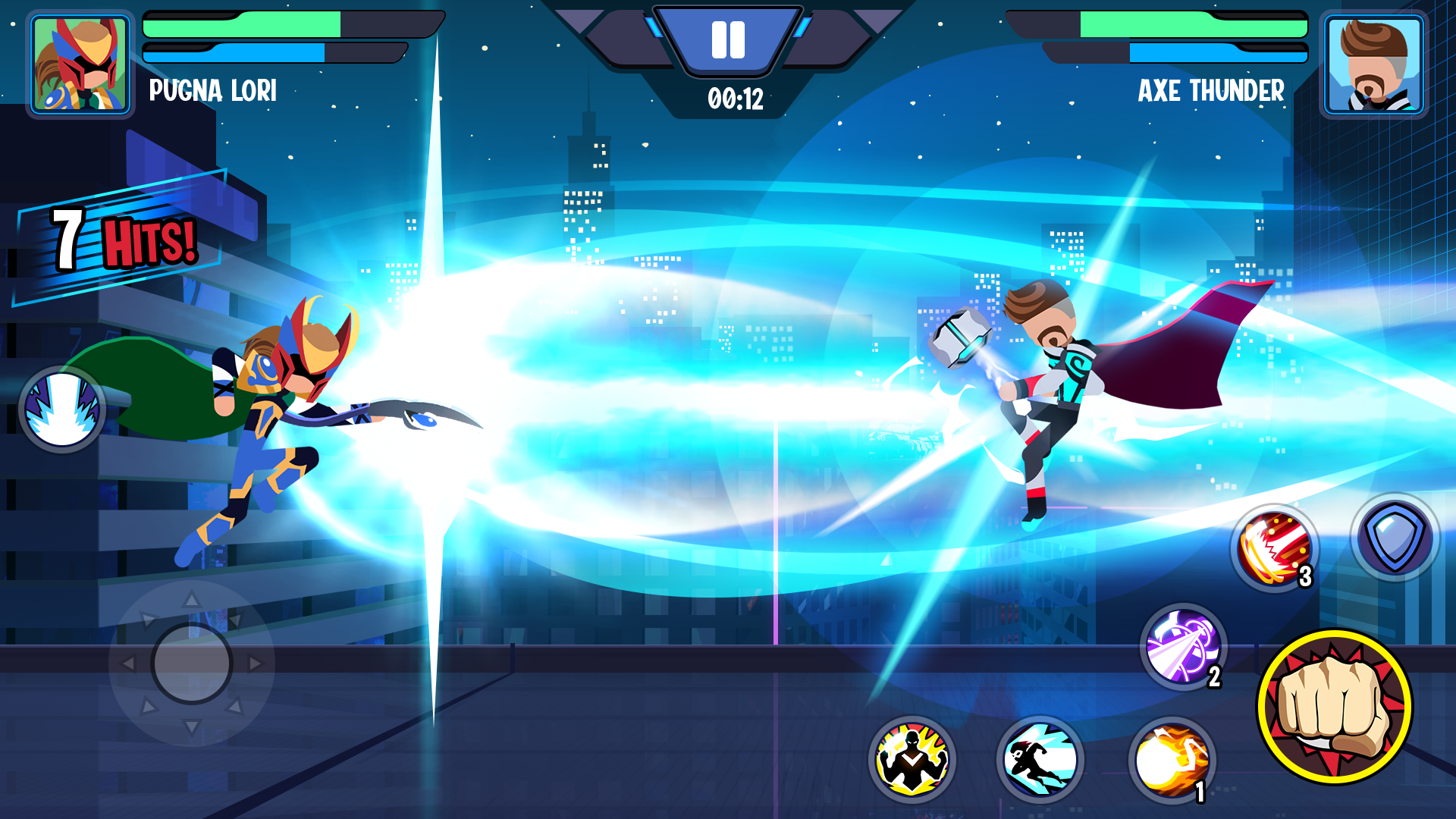 اسکرین شات 2 بازی Stickman Heroes Fight - Super Stick Warriors
