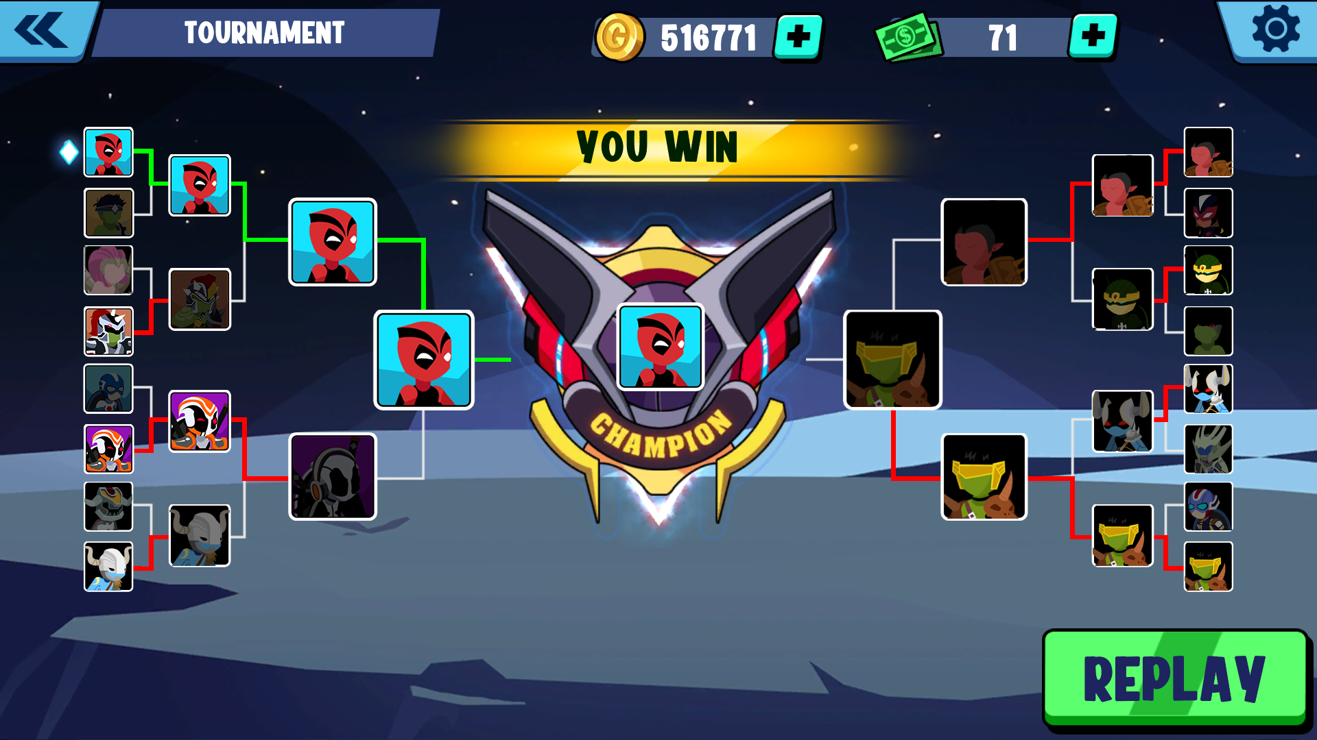 اسکرین شات 8 بازی Stickman Heroes Fight - Super Stick Warriors