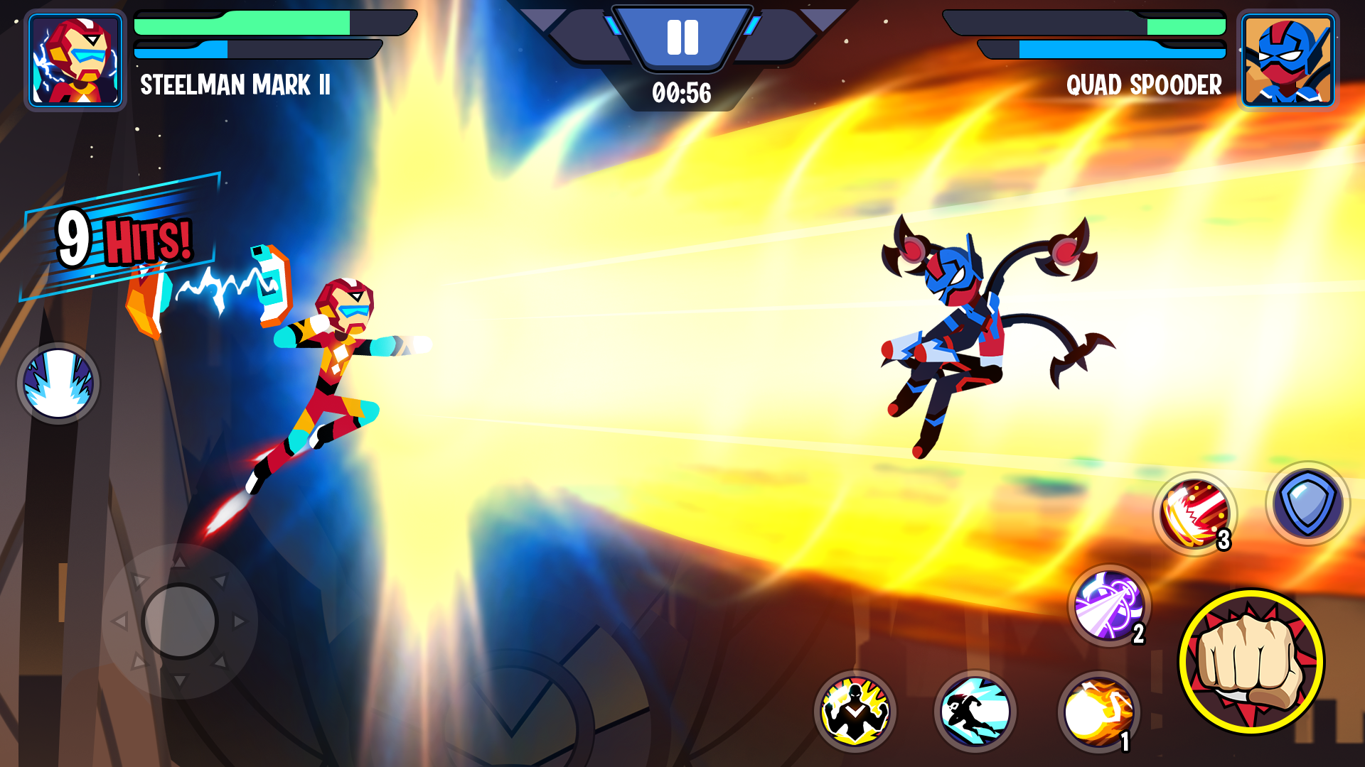 اسکرین شات 4 بازی Stickman Heroes Fight - Super Stick Warriors