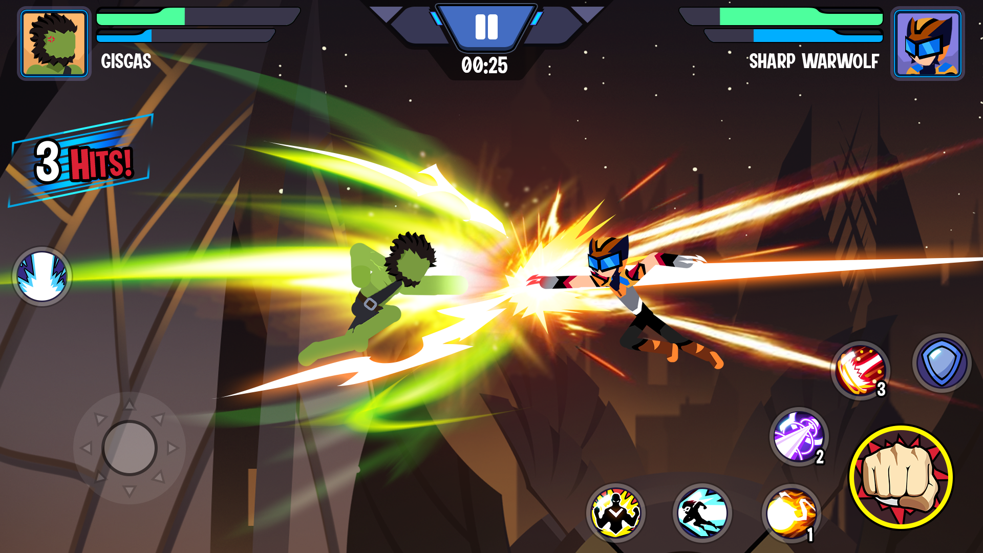 اسکرین شات 5 بازی Stickman Heroes Fight - Super Stick Warriors