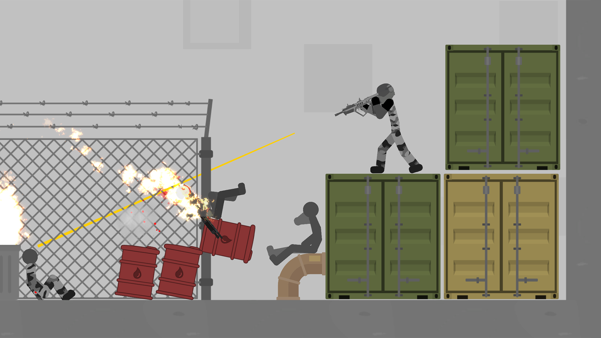 اسکرین شات 3 بازی Stick 5: Playground Ragdoll