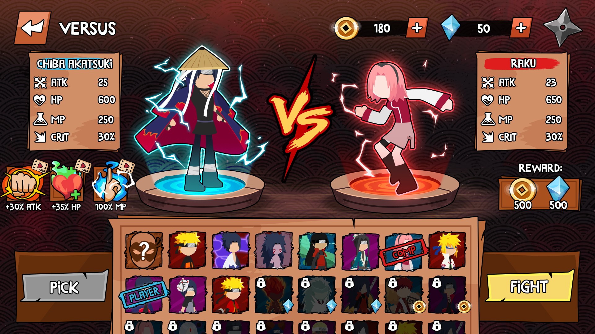 اسکرین شات 6 بازی Stick Ninja Fight