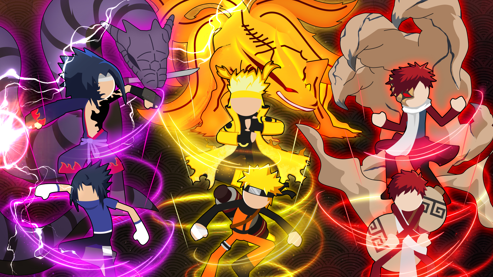 اسکرین شات 4 بازی Stick Ninja Fight