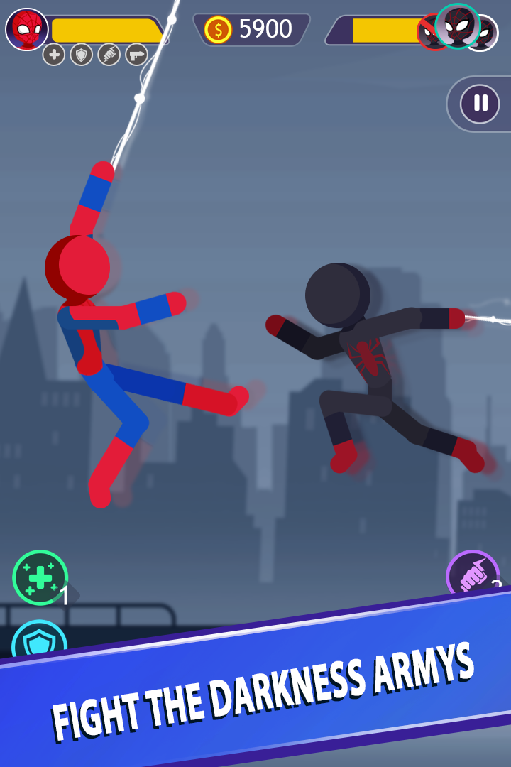 اسکرین شات 1 بازی Stick Man Battle Fighting game