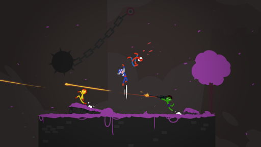 اسکرین شات 1 بازی Spider Stick Fight - Supreme Stickman Fighting