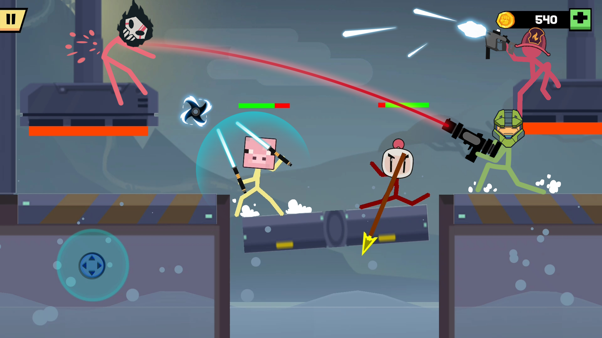 اسکرین شات 1 بازی Stick Fight Battle