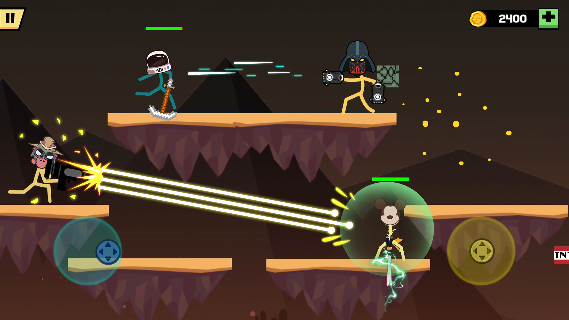 اسکرین شات 2 بازی Stick Fight Battle
