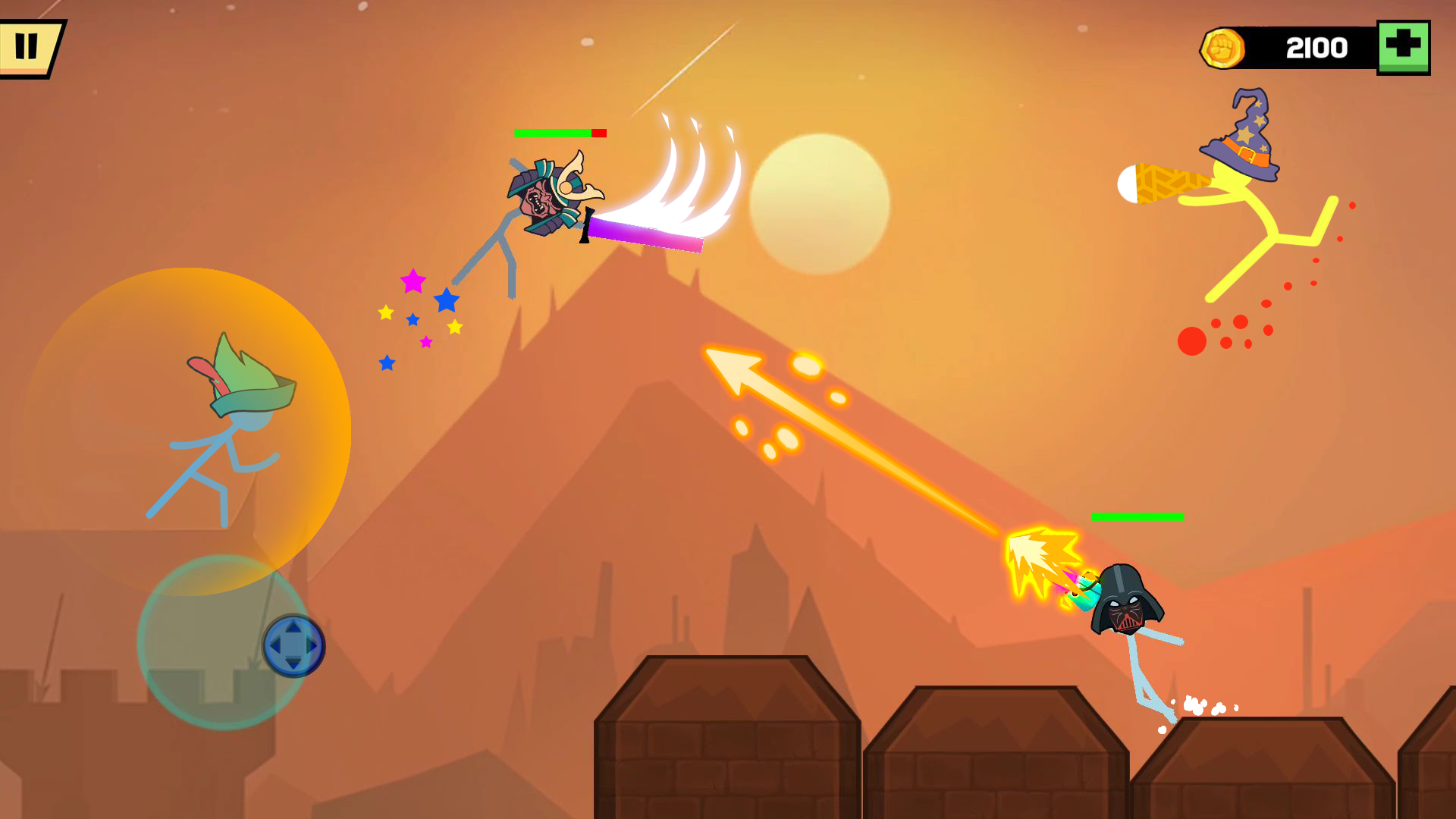 اسکرین شات 5 بازی Stick Fight Battle