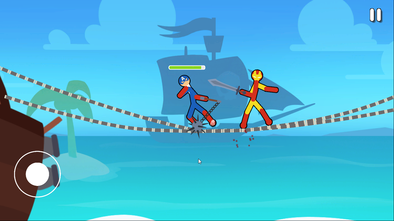 اسکرین شات 3 بازی Stickman Fight Supreme Warrior