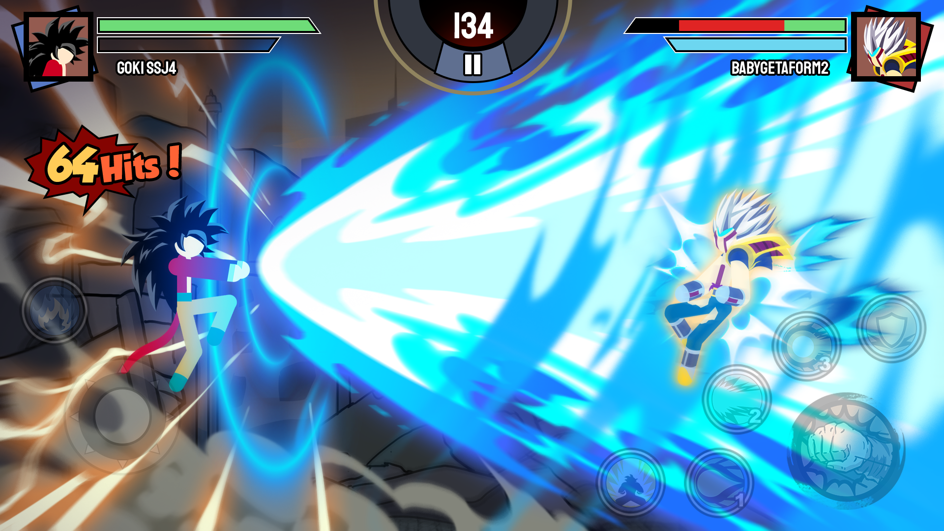 اسکرین شات 2 بازی Stickman Warriors