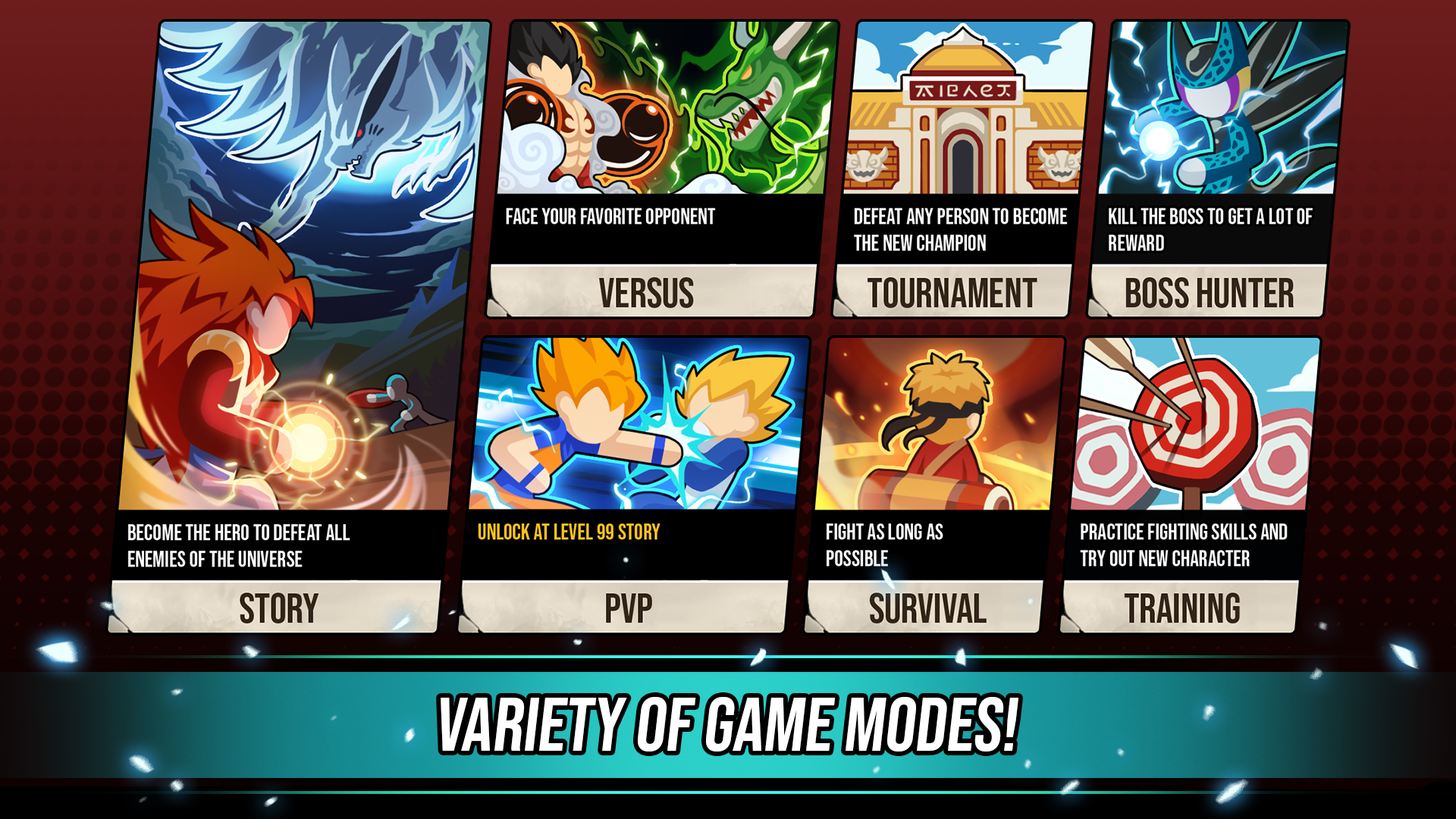 اسکرین شات 6 بازی Super Stickman Dragon Warriors