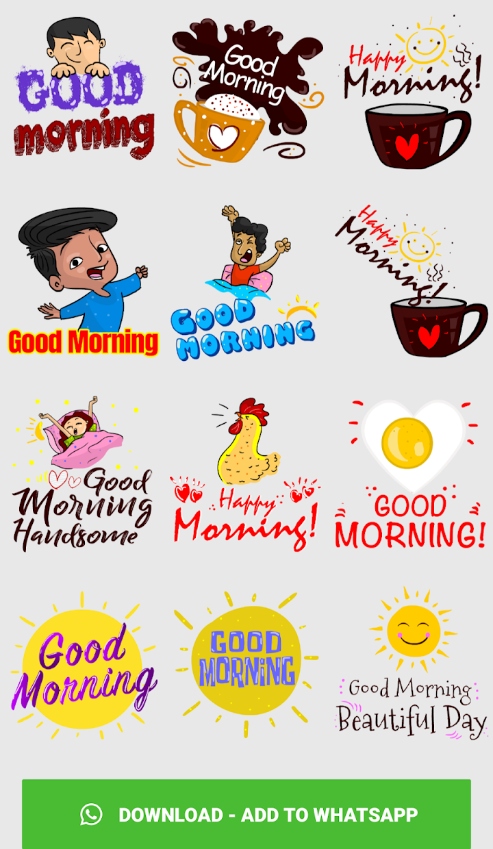 اسکرین شات 3 برنامه Animated Stickers Maker, Text Stickers & GIF Maker