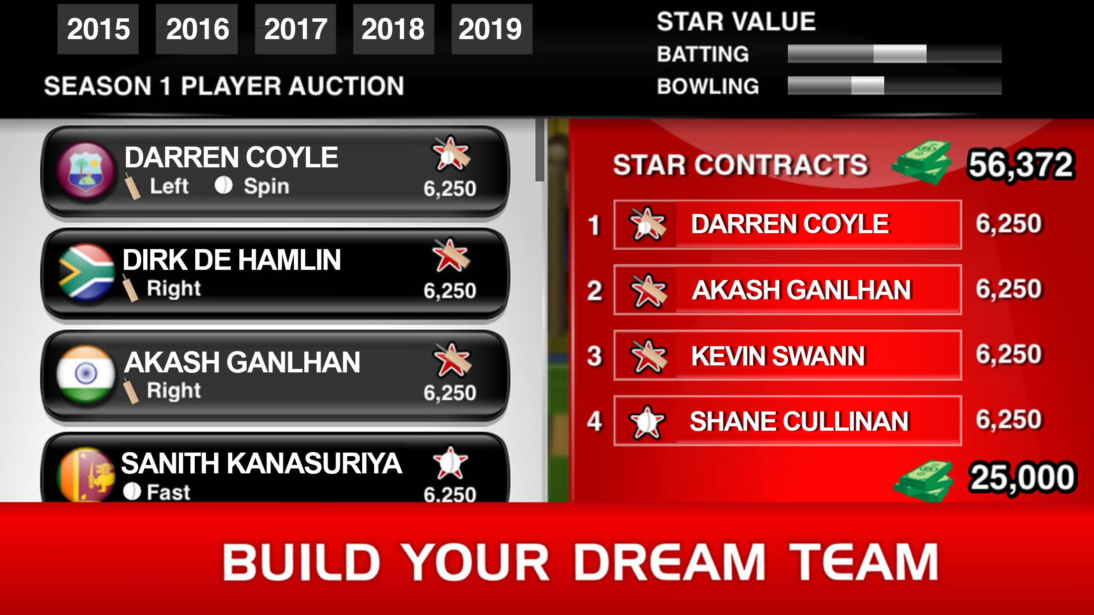 اسکرین شات 2 بازی Stick Cricket Premier League