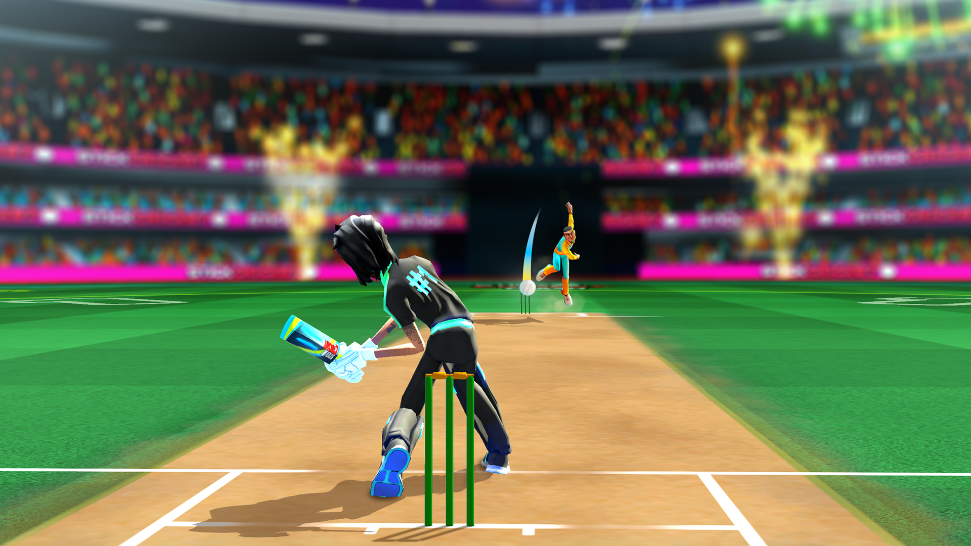 اسکرین شات 1 بازی Stick Cricket Clash