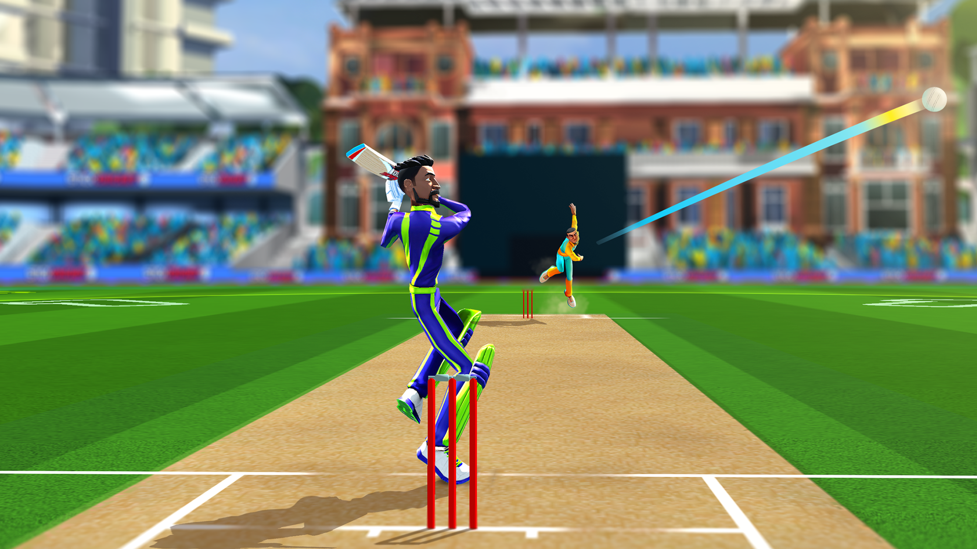 اسکرین شات 2 بازی Stick Cricket Clash