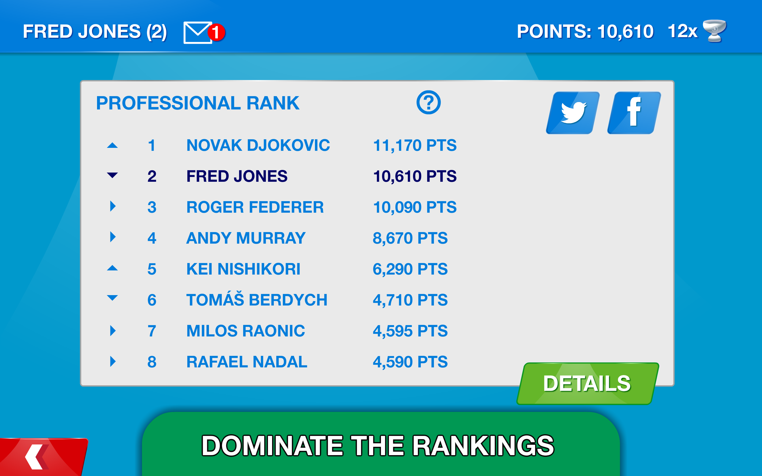 اسکرین شات 4 بازی Stick Tennis Tour