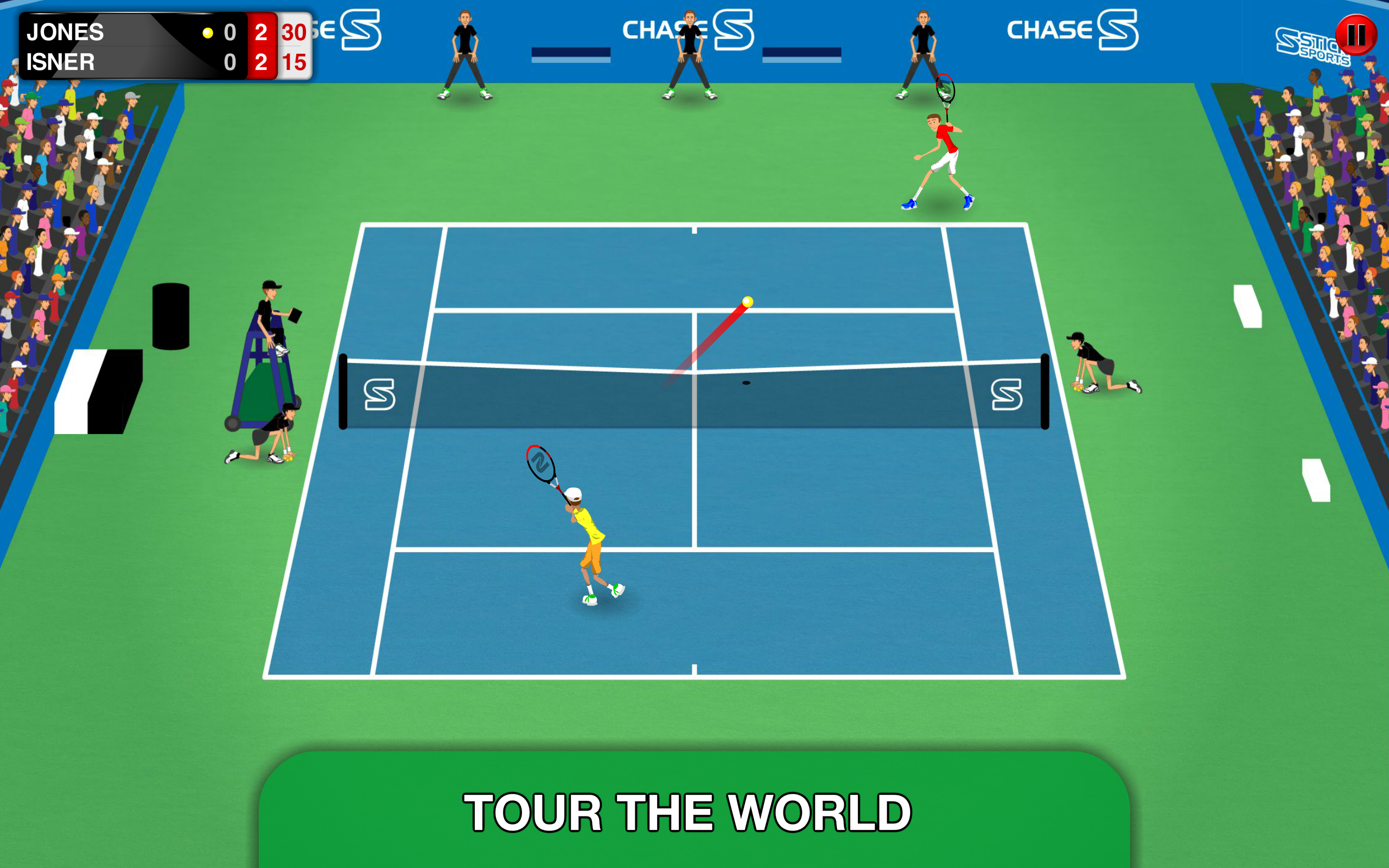 اسکرین شات 1 بازی Stick Tennis Tour