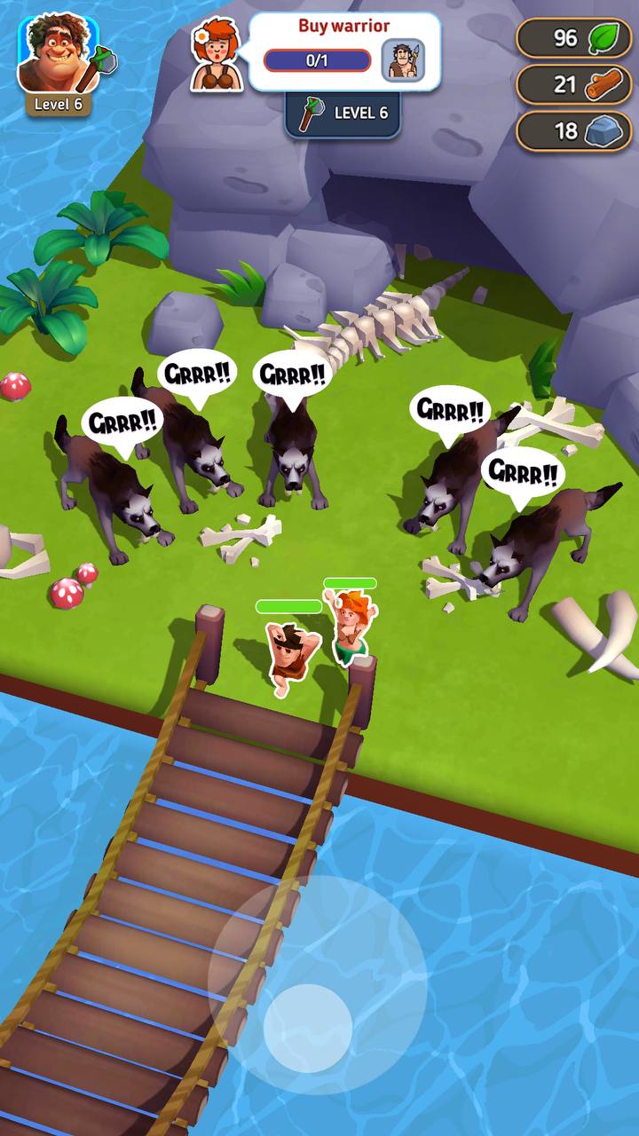 اسکرین شات 4 بازی Stone Age SurvivalーTribal Game