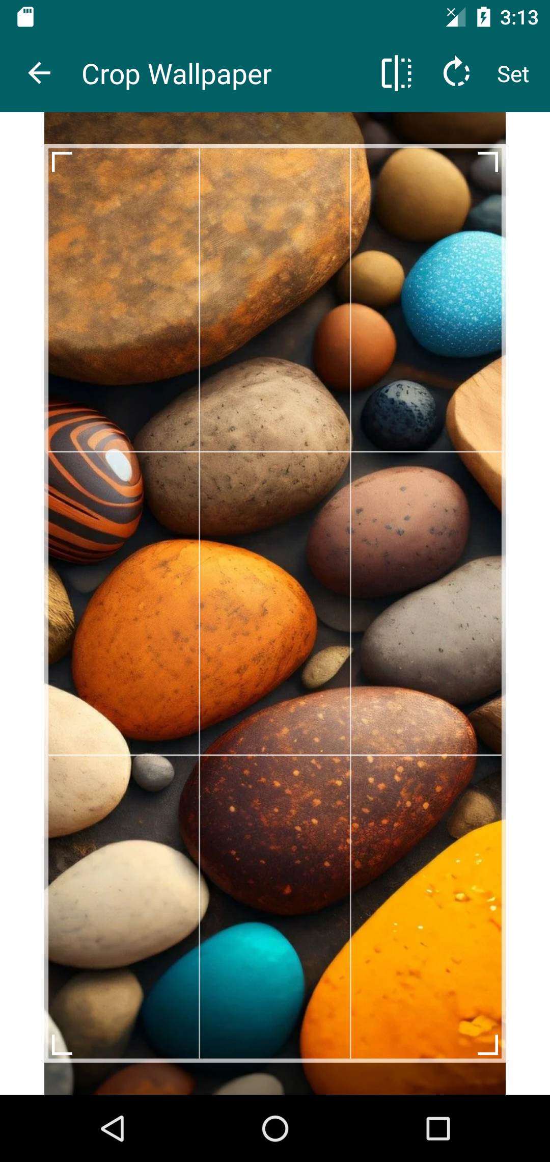 اسکرین شات 5 برنامه Stone Wallpapers 4K